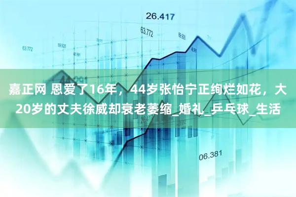 嘉正网 恩爱了16年，44岁张怡宁正绚烂如花，大20岁的丈夫徐威却衰老萎缩_婚礼_乒乓球_生活